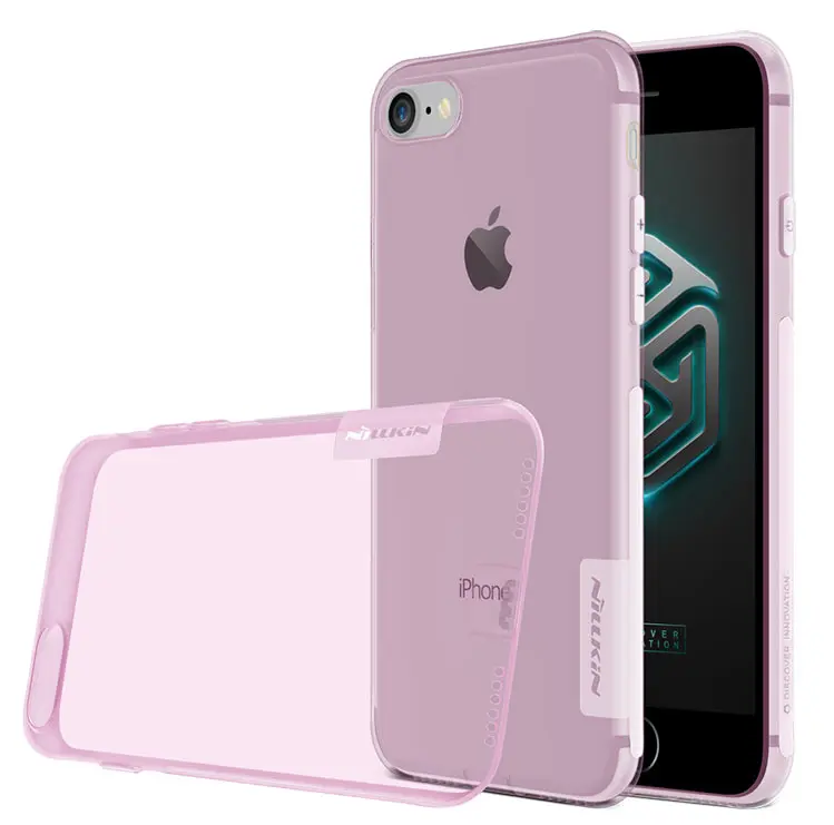 Чехол для iPhone 8 Nillkin Ультра тонкий прозрачный Nature TPU Case для apple iphone 8 7 7 Plus 8 плюс ясно Мягкий чехол