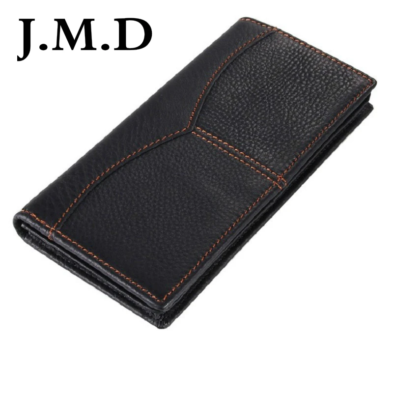 J.M.D Новое поступление 100% мужской модный кожаный кошелек Geninue коровья кожа