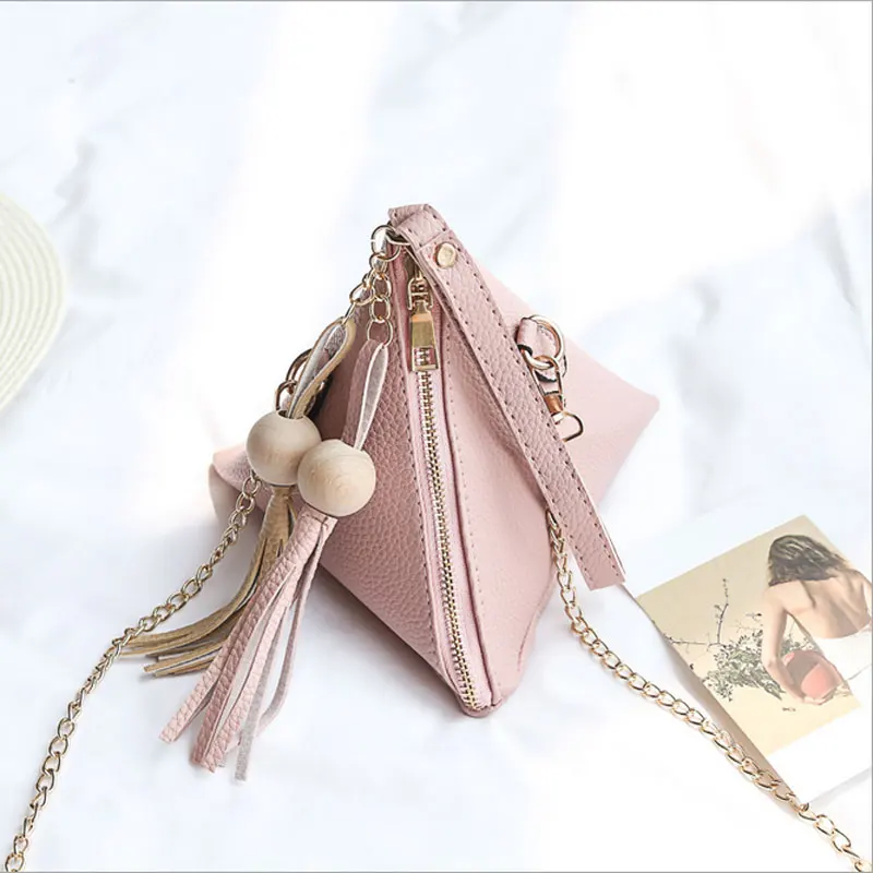 Новинка 2019 модные женские клатчи Сумка с кисточками женская маленькая