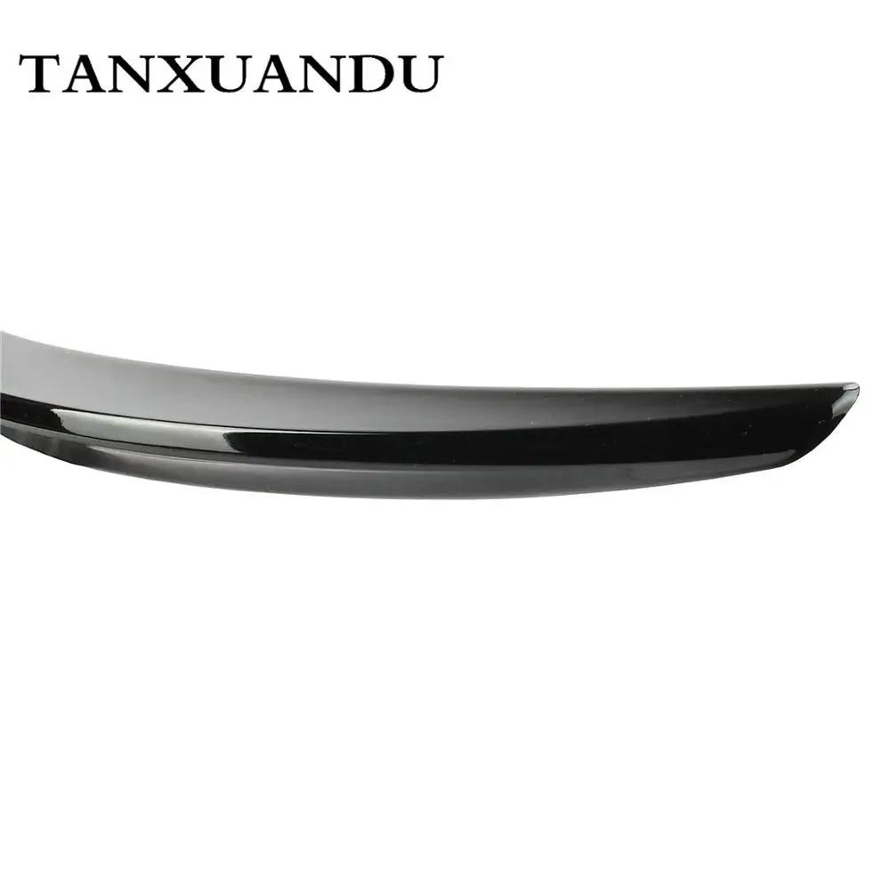 Окрашенный черный Задний заводской спойлер крыло багажника W/габаритный фонарь