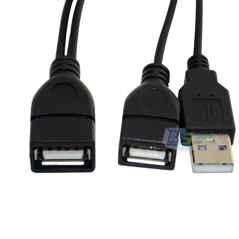 Danspeed 30 см 1FT женский USB 2 0 для Dual Мужской и Женский Удлинительный Кабель адаптер|usb