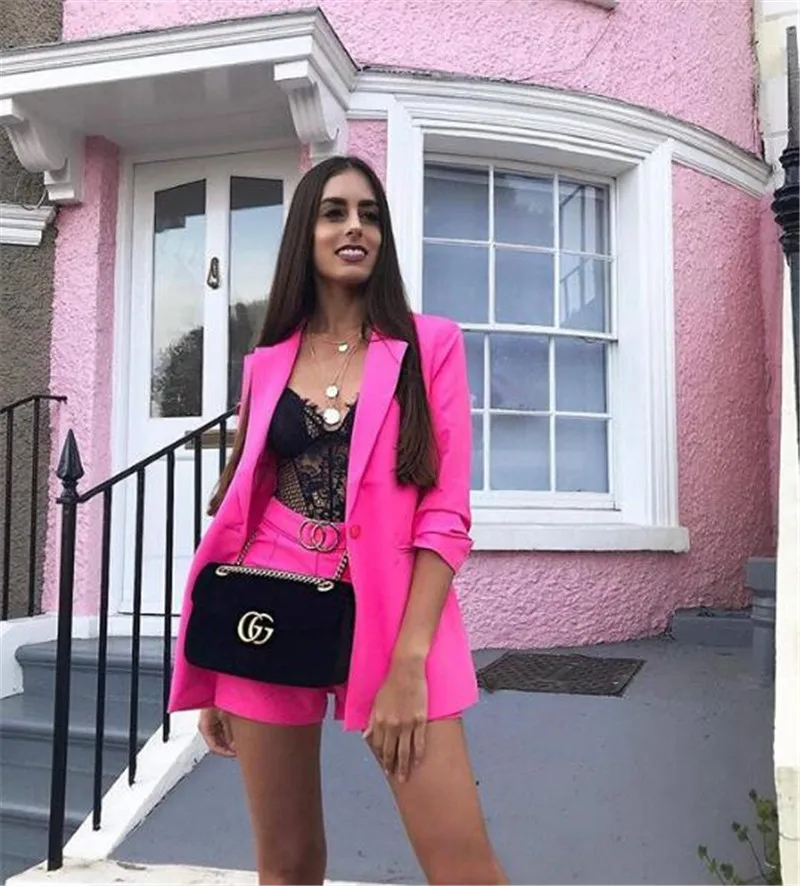 DRESSMECB комплект из двух предметов для женщин летние повседневные блестящие топ шорты Bodycon Женский комплект 2 шт. наряды леди официальные наборы