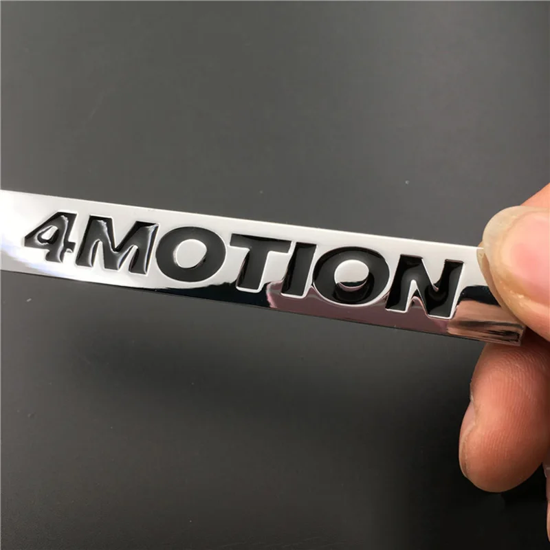 4 движения автомобиля Стайлинг задний багажник эмблема металлический стикер