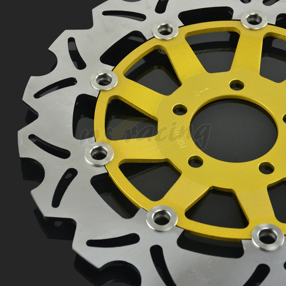 300 мм передний волнистый ротор плавающего тормозного диска мотоцикла для KAWASAKI KR250