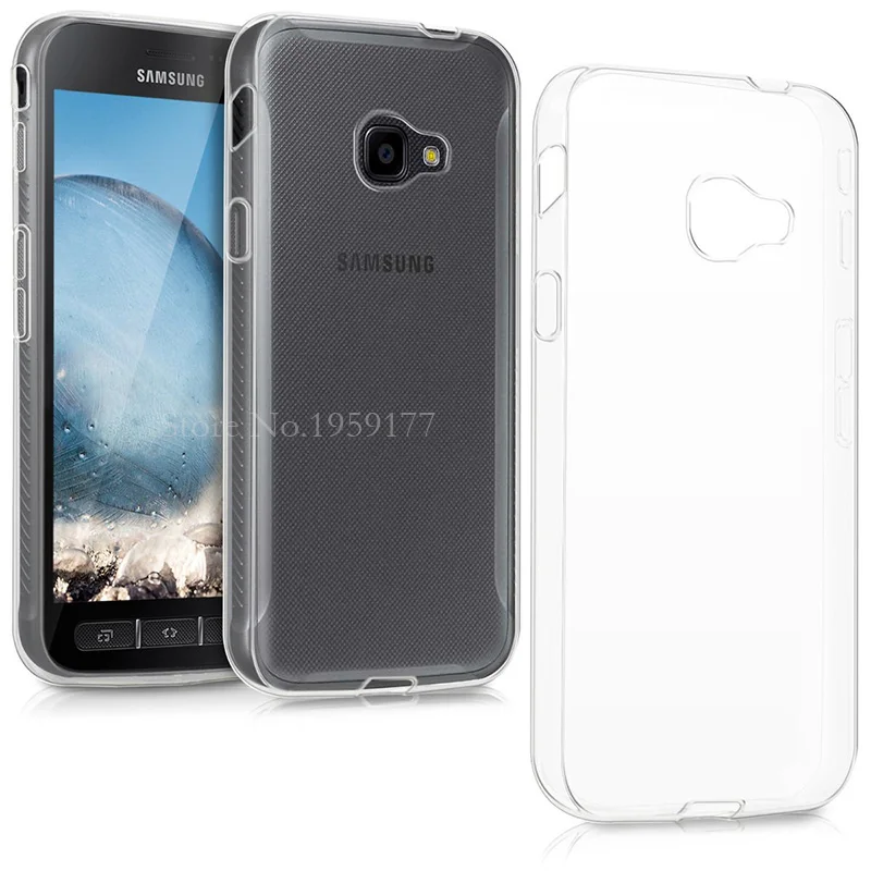 Оригинальный мягкий чехол для Samsung Galaxy Xcover 4 силиконовая задняя крышка телефона