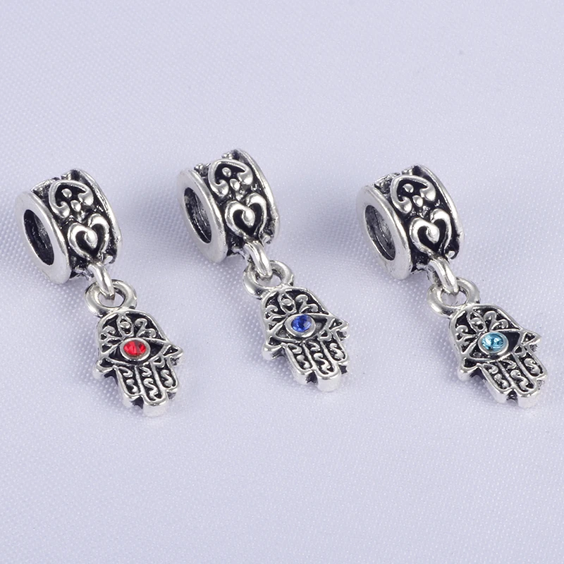 Спиннер символ защиты Шарм Бусины Подходит для брендового браслета женщин