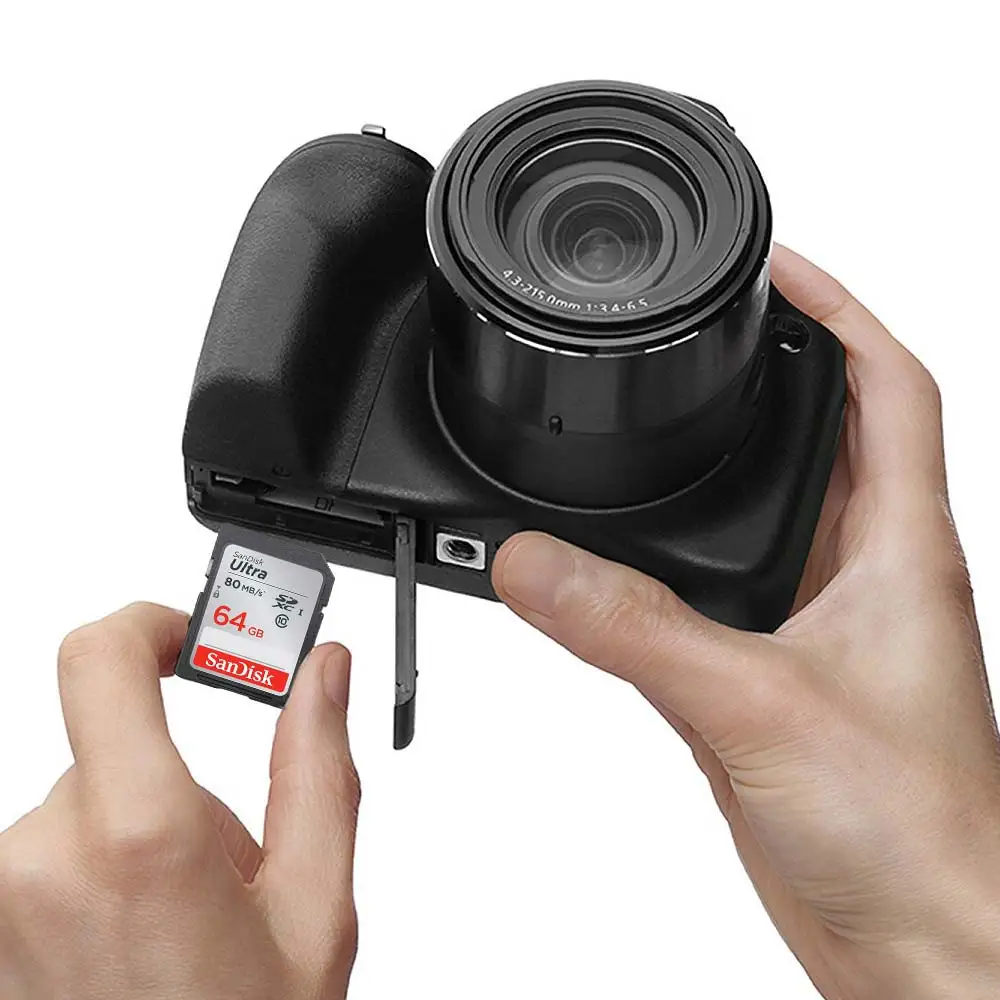 SD Карта SanDisk SDXC Для цифровой спортивной камеры 64 ГБ|Карты памяти| |
