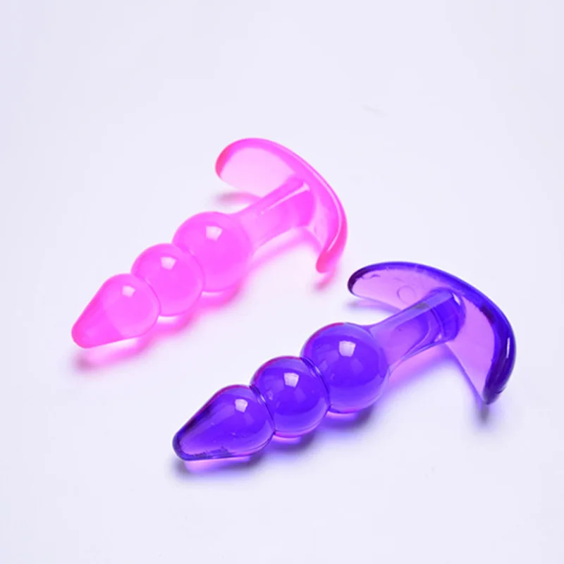 Продукт SM для взрослых БДСМ Анальная пробка из бисера игрушки желе G Spot анальные