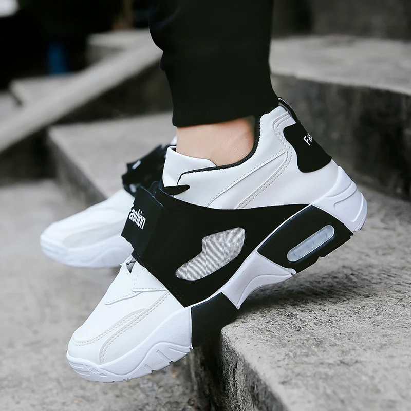 Белый Tenis Masculino теннисные туфли для мужчин, дышащие спортивные кроссовки, мужские теннисные кроссовки, устойчивая Спортивная прогулочная обувь - Цвет: Белый