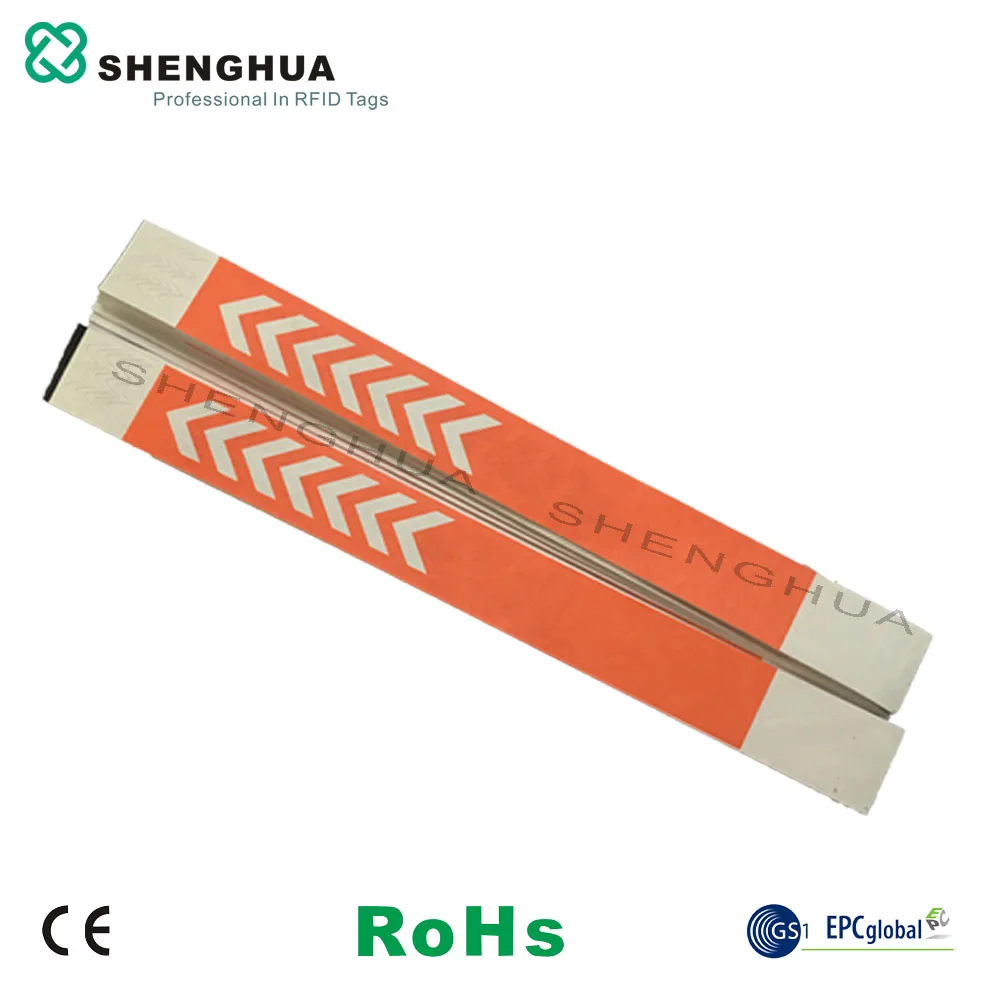 

200pcs RFID Disposable Smart UHF Wristband Tyvek inaly passive rfid tag adhesive sticker for Hospital Logistics Tracking