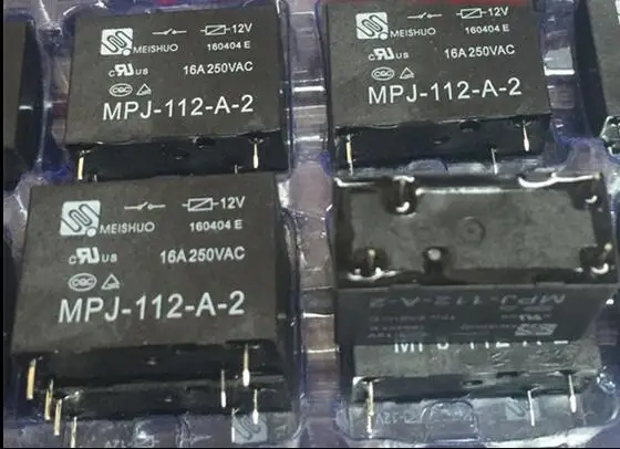Relé Mpj112-a2 12 v Dip4 Mpj-112-a-2-12v Mpj-112-a-2-12vdc Mpj112a2-12v Mpj112a2 12 v 12vdc 10 Peças Lote Novo