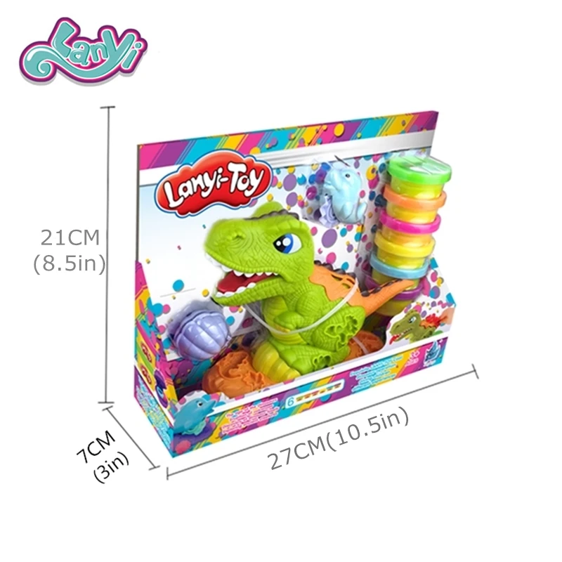 Lanyitoys оригинальная глина для моделирования, полимерная Слизка, мягкая глина, пластилин, красочная глина, пластилин для игры в грязь, слизи, пушистые игрушки для рождественского подарка