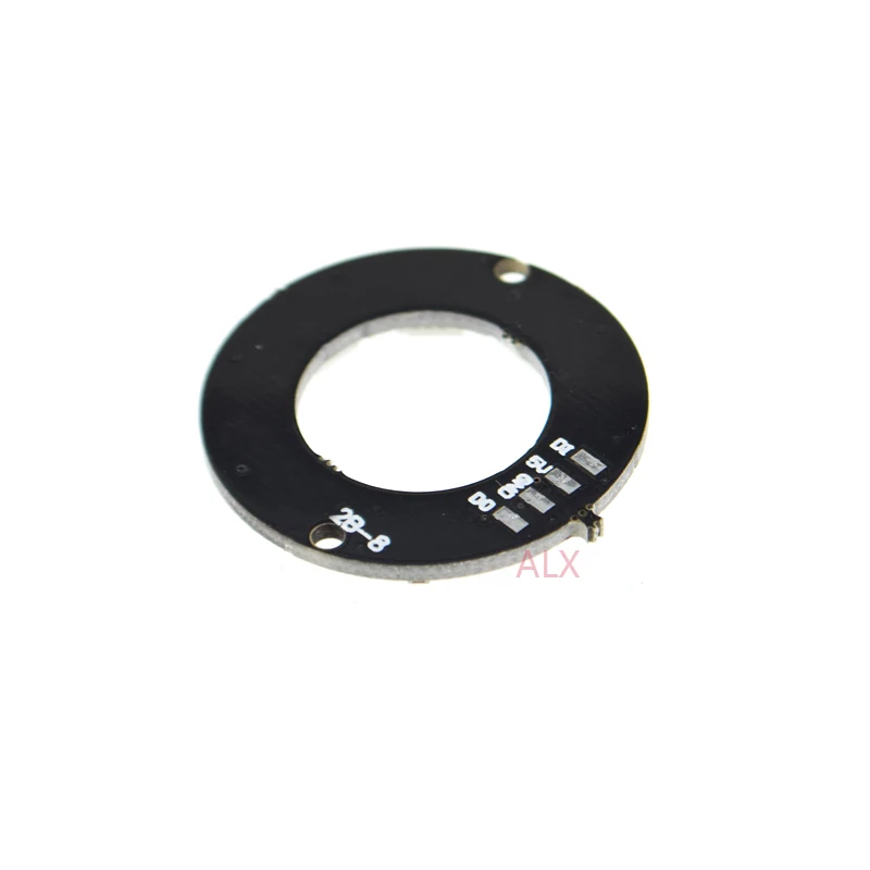 Круглое кольцо 8 бит WS2812B 5050 RGB светодиодный модуль полноцветный драйвер