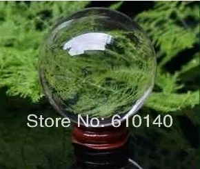 WBY Очень хороший АЗИИ КВАРЦ Ясно Хрустальный Шар Сфера 60 мм + подставка|crystal ball