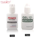 Средство для удаления и праймера NEWCOME, прозрачный гель для наращивания ресниц, безопасный клей, средство для удаления ресниц, корейское средство для профессионального макияжа, 15 мл