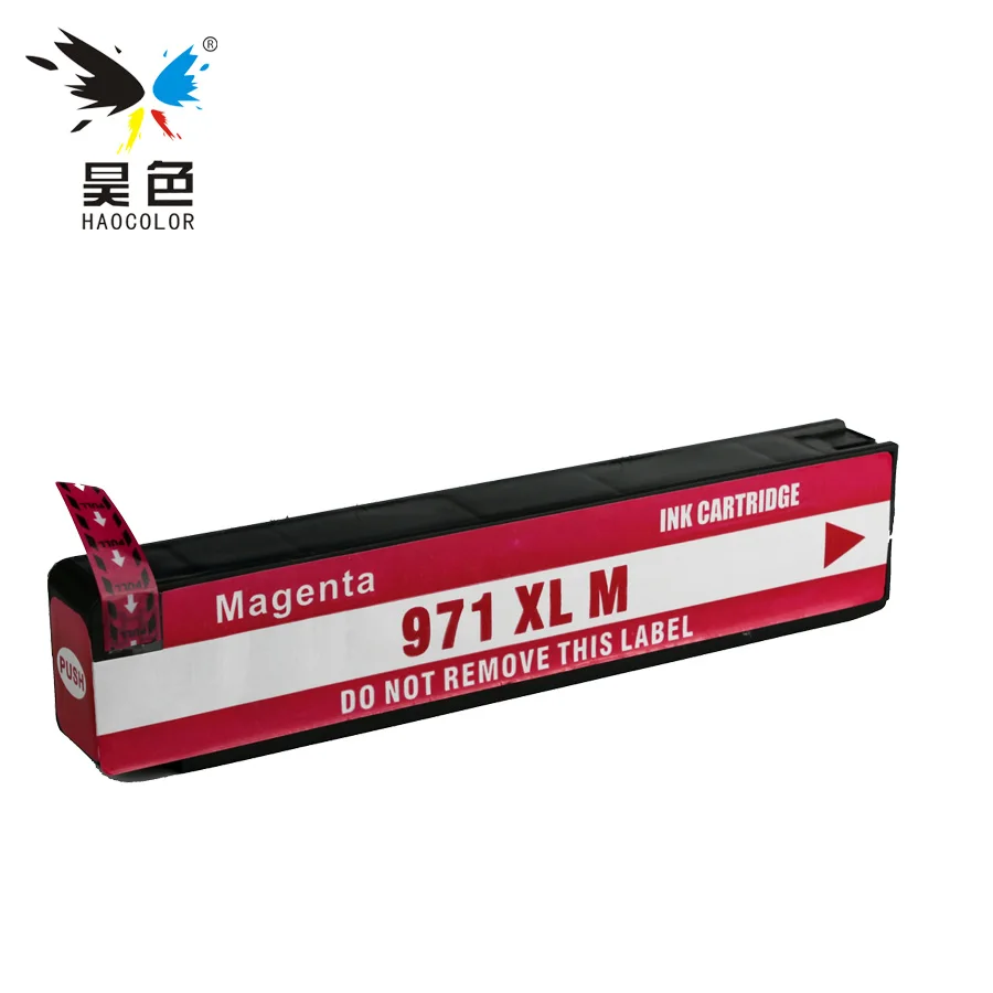 HAOCOLOR 4x Ink Cartridges For HP 970 971 XL 970XL 971XL  970XLBK for Officejet Pro X451dn X451dw X476dnMFP X476dwMFP X551dw