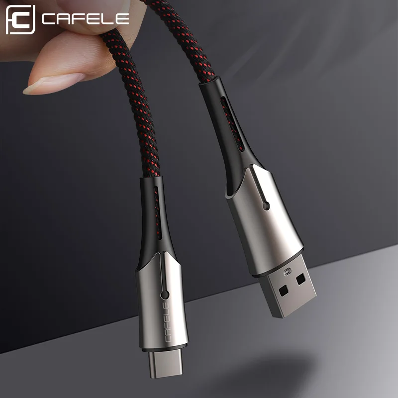 CAFELE 5A usb type C кабель для huawei P10 P20 Pro Быстрая зарядка USB передачи данных Xiaomi Mi 8 Oneplus 6 5T