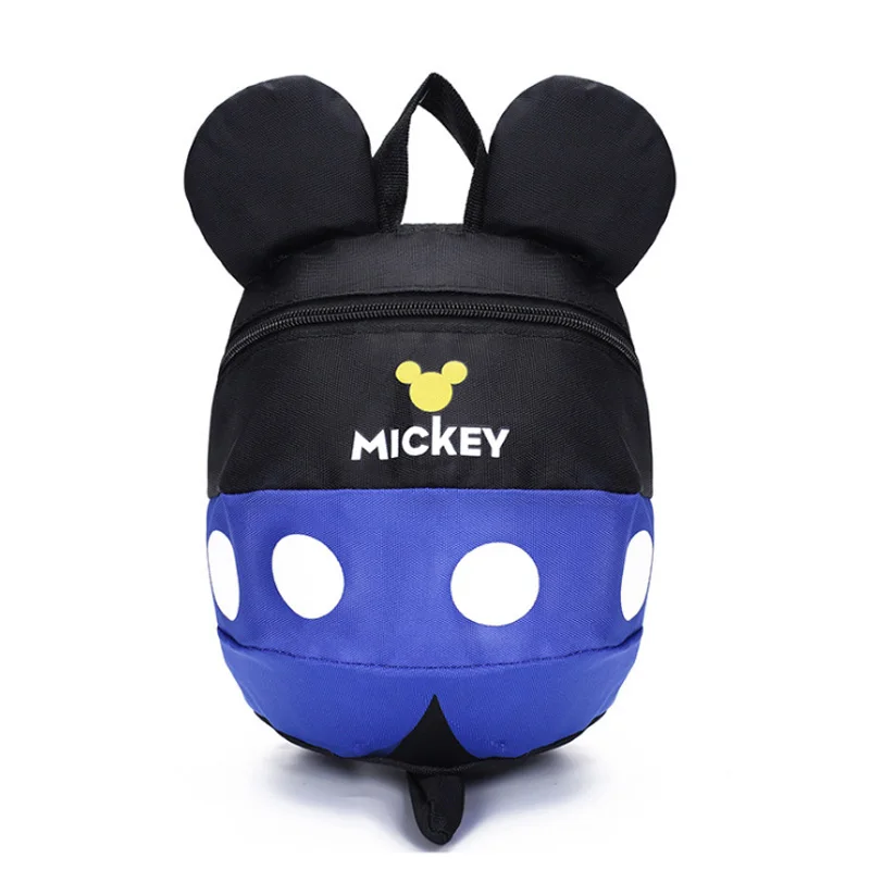 B Детский плюшевый рюкзак disney Милый Минни и Микки Маус плюшевая сумка мягкая игрушка детская школьная сумка в подарок на день рождения - Цвет: B