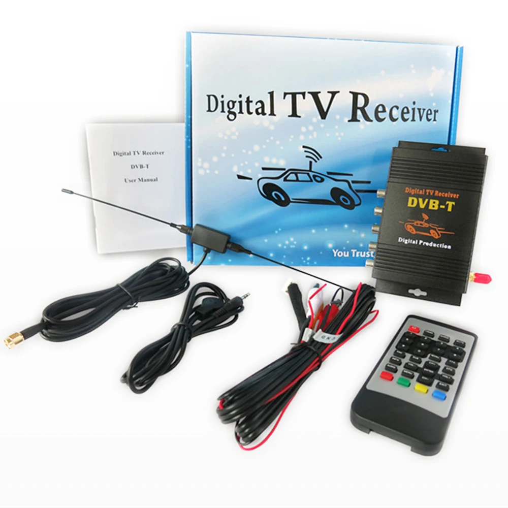 HD Автомобильный цифровой ТВ ресивер Turner DVB T с USB HDMI для Испании чешского и