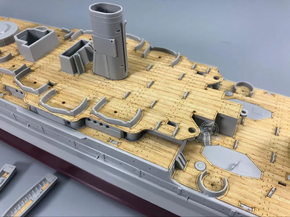 Деревянная колода масштаба 1/350 для HobbyBoss 86501 USS Arizona BB-39 1941 модель корабля CY350046 |