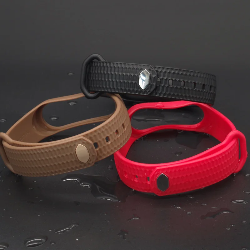 Спортивные силиконовые часы с ремешком браслет для Mi band4 аксессуары браслета