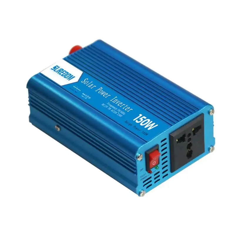 SUREDOD 150 Вт/200 Вт/300 Вт/500 Вт Солнечный автомобильный преобразователь DC12V 24 В в AC220