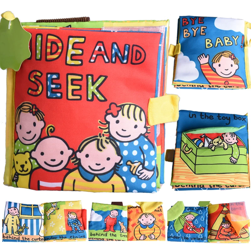 1 шт. мультфильм животных мягкие детские игрушки ткань книги Плюшевые история