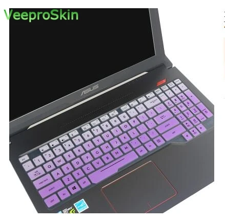 Силиконовая защитная накладка для клавиатуры ноутбука ASUS ROG Strix SCAR II 2 GL704GM GL704 GL704G