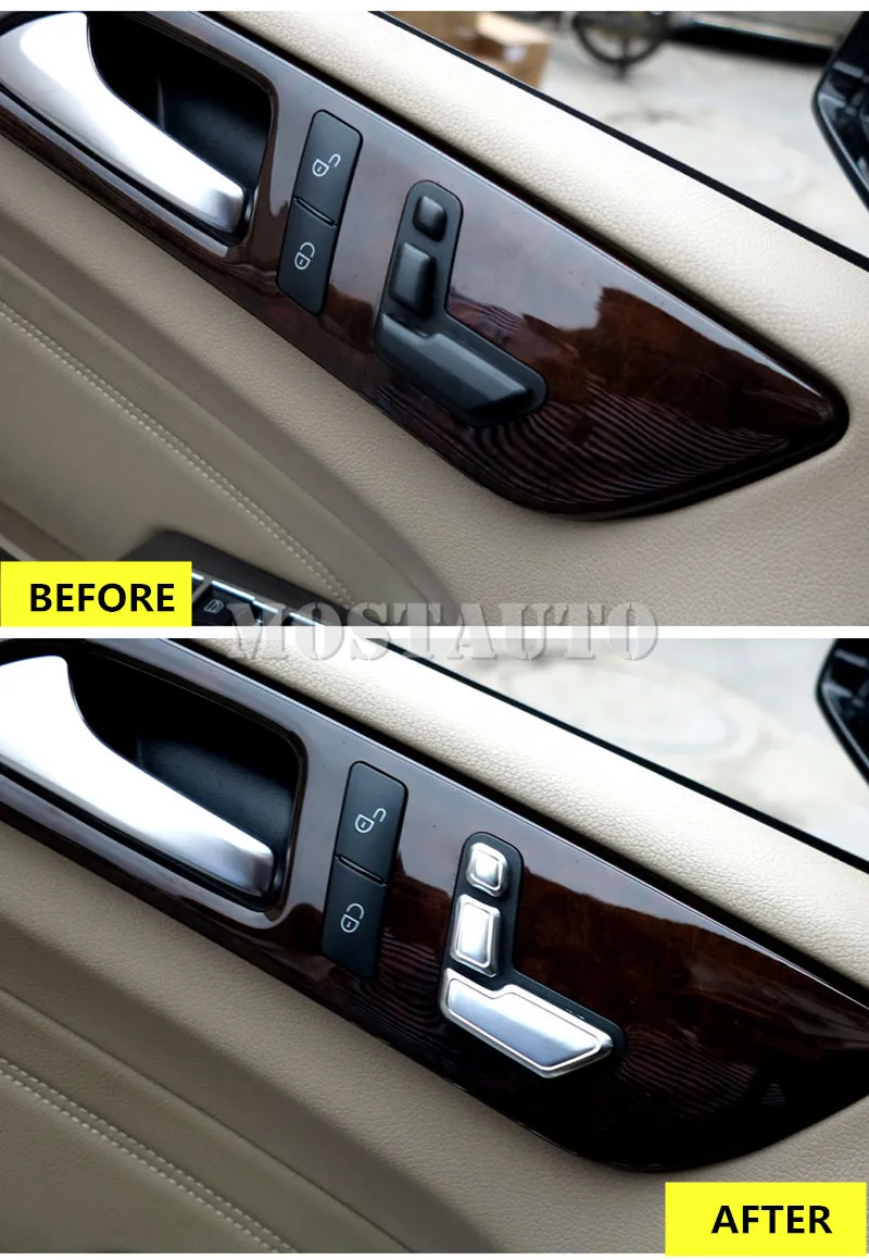 6 шт. накладки на внутренние двери для Benz ML W166 2012 2015 GL X166 2013 2015|benz ml w166|gl x166cover covers |