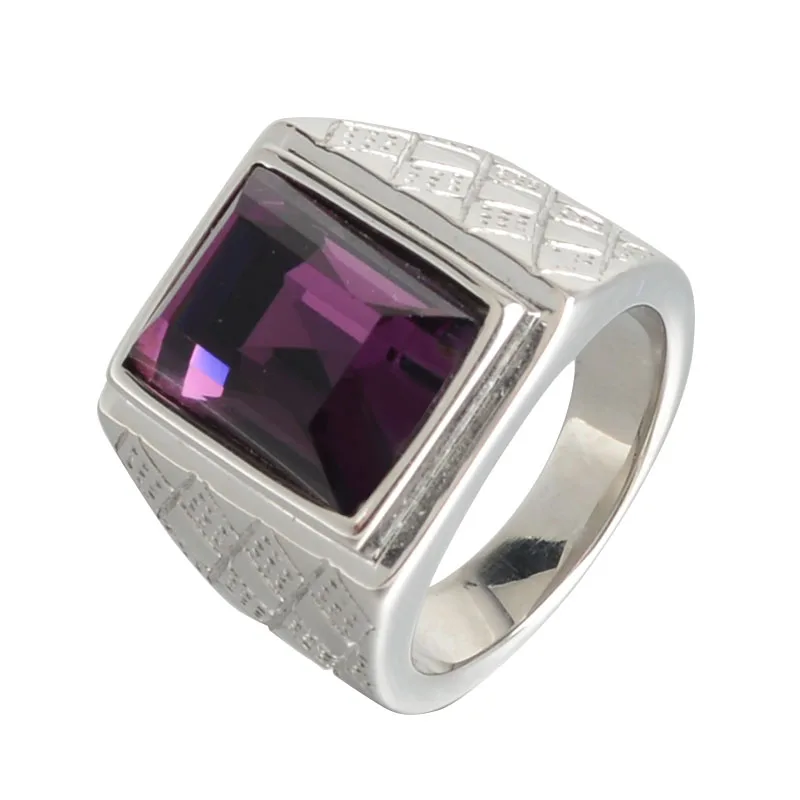 Keisha Lena Lover's Cubic Zirconia 316L Ретро нержавеющая сталь романтичное Ювелирное кольцо