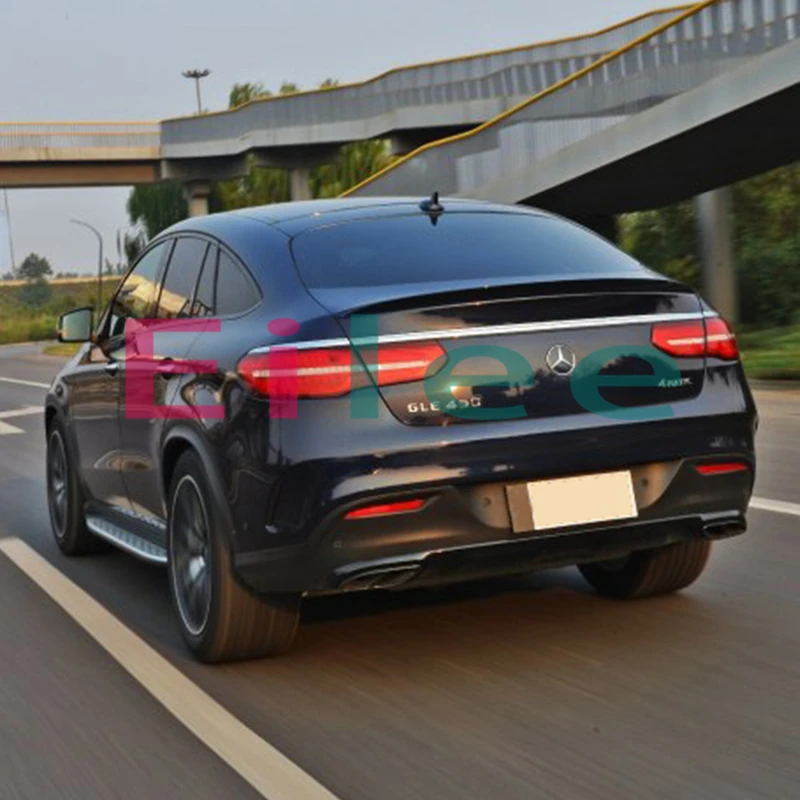 Подходит для Mercedes Benz W166 GLE coupe sport /GLE450 AMG Coupe 2015 16 боковая ступенчатая панель Nerf|running