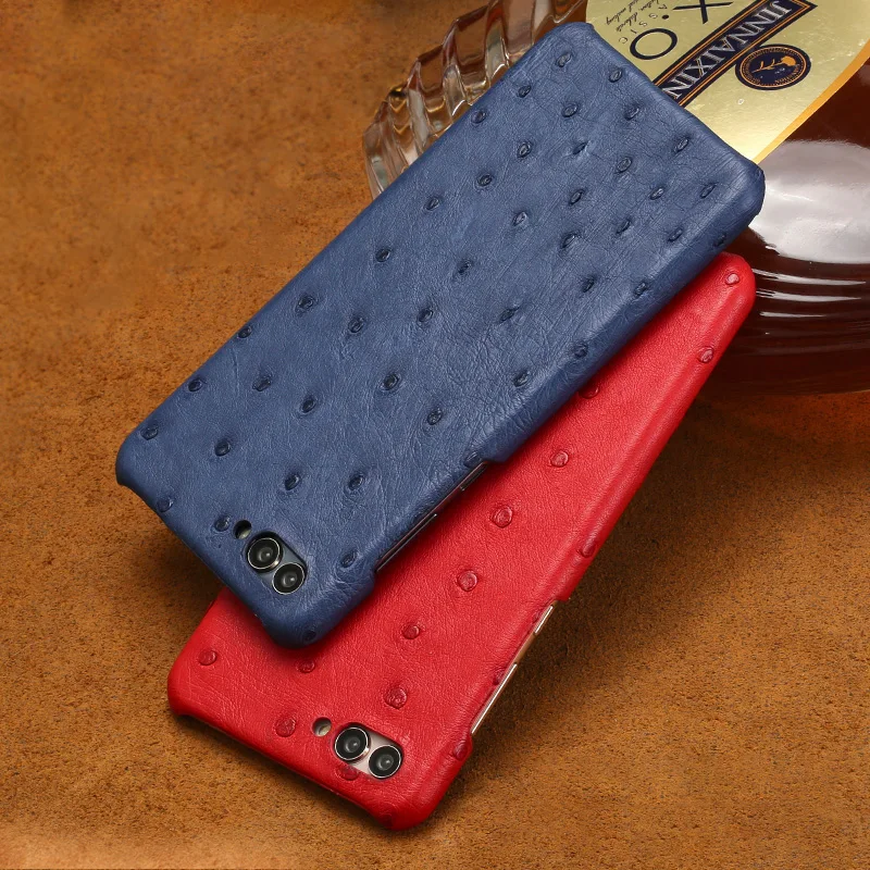 Для Huawei NOVA 2 случай действительно страусиной кожи ультра тонкий силиконовый защитный задняя крышка чехол для P10 P20 Коврики 9 10 Pro Plus чехлы