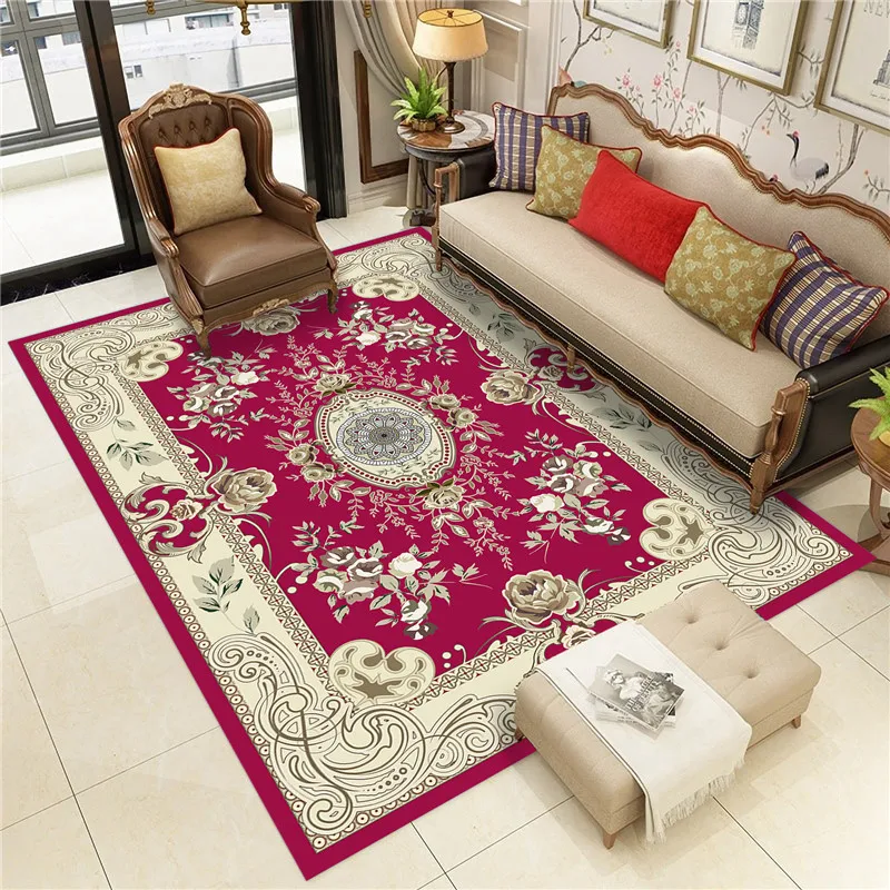 Ковер в европейском стиле для гостиной дома спальни дивана журнального столика