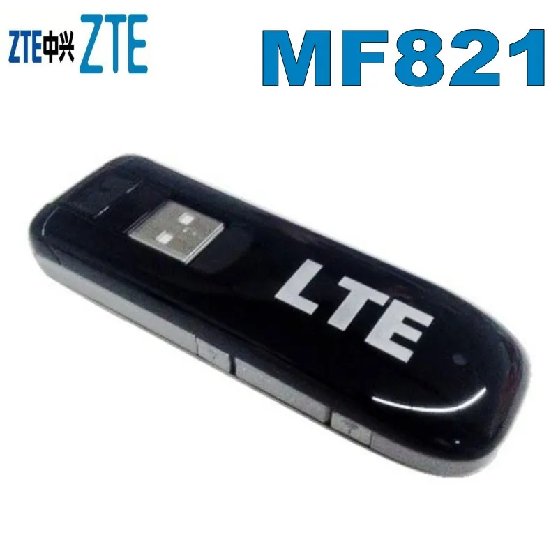 Разблокированный ZTE MF821 4G 2G LTE USB ключ накопитель Мобильный широкополосный
