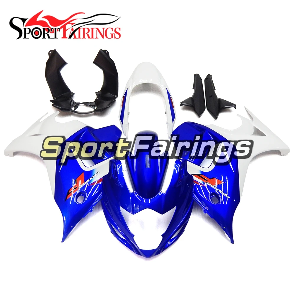 

Complete Fairings For Suzuki KATANA 650 GSX650F 08 09 10 11 12 13 ABS Body Plastic Motorcycle Fairing Kit Cowling White Blue New