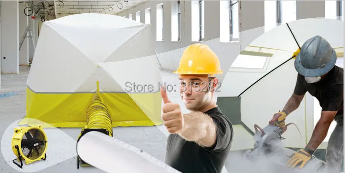 Хаб палатка рабочий тент строительный всплывающий водонепроницаемый для