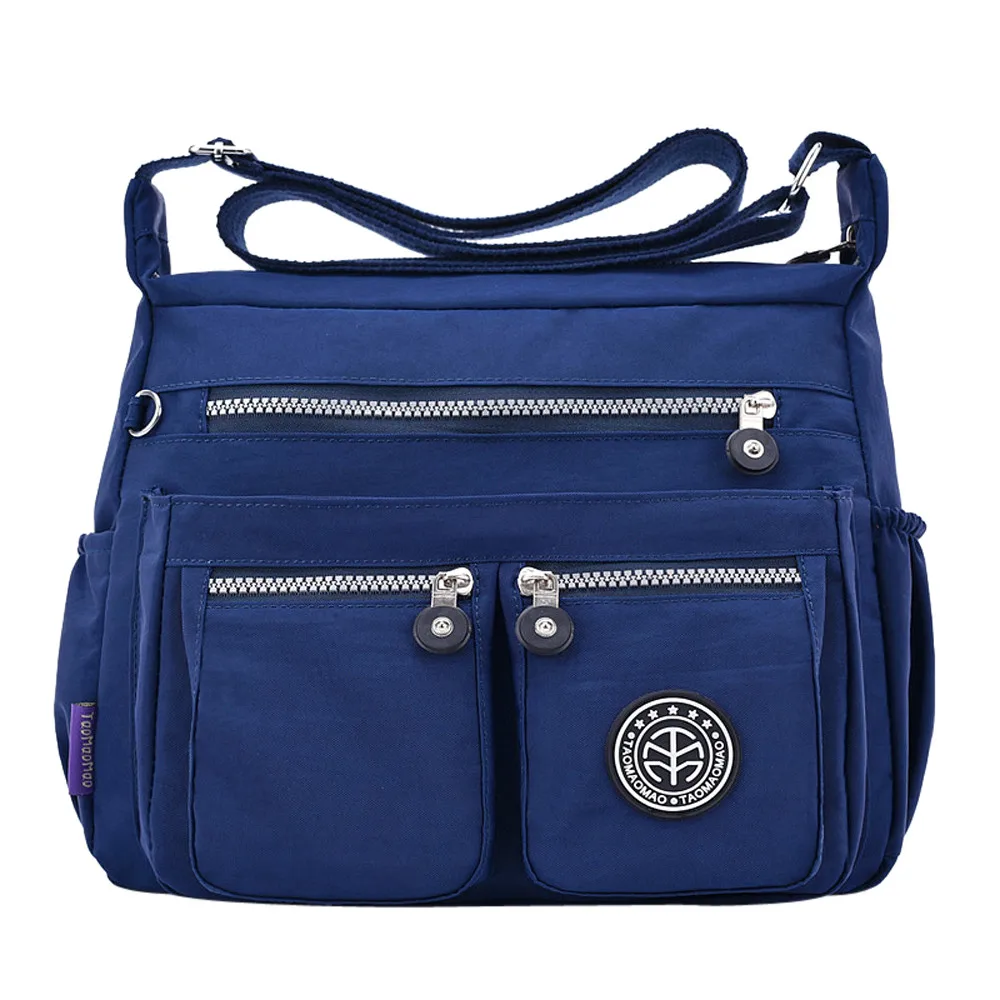 Women Bag Fashion Solid Color Water Repellent Nylon Shoulder Crossbody sac main femme torebka damska shopper ladies hand bags | Багаж и