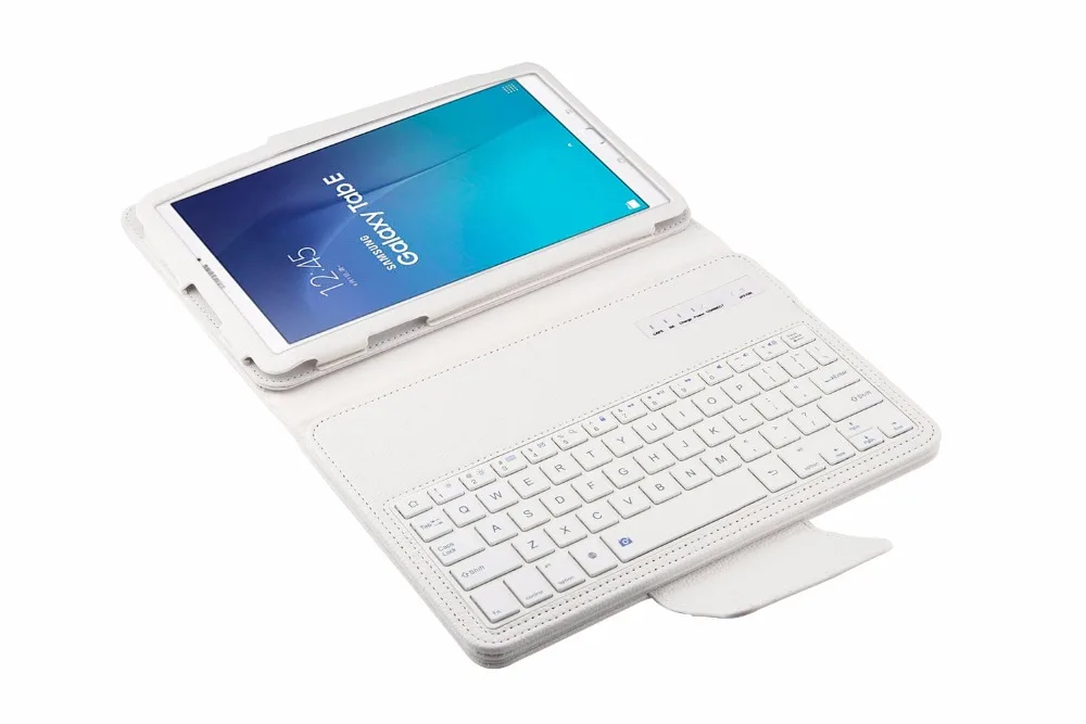Kemile съемный Беспроводной Bluetooth клавиатура Портфолио Кожаный чехол для Samsung Galaxy Tab E 9,6 T560 T561 T565 случае