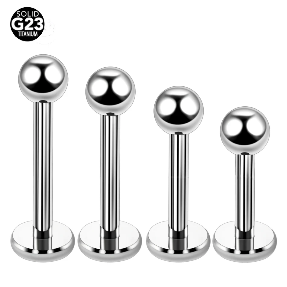 Титановые кольца для пирсинга губ