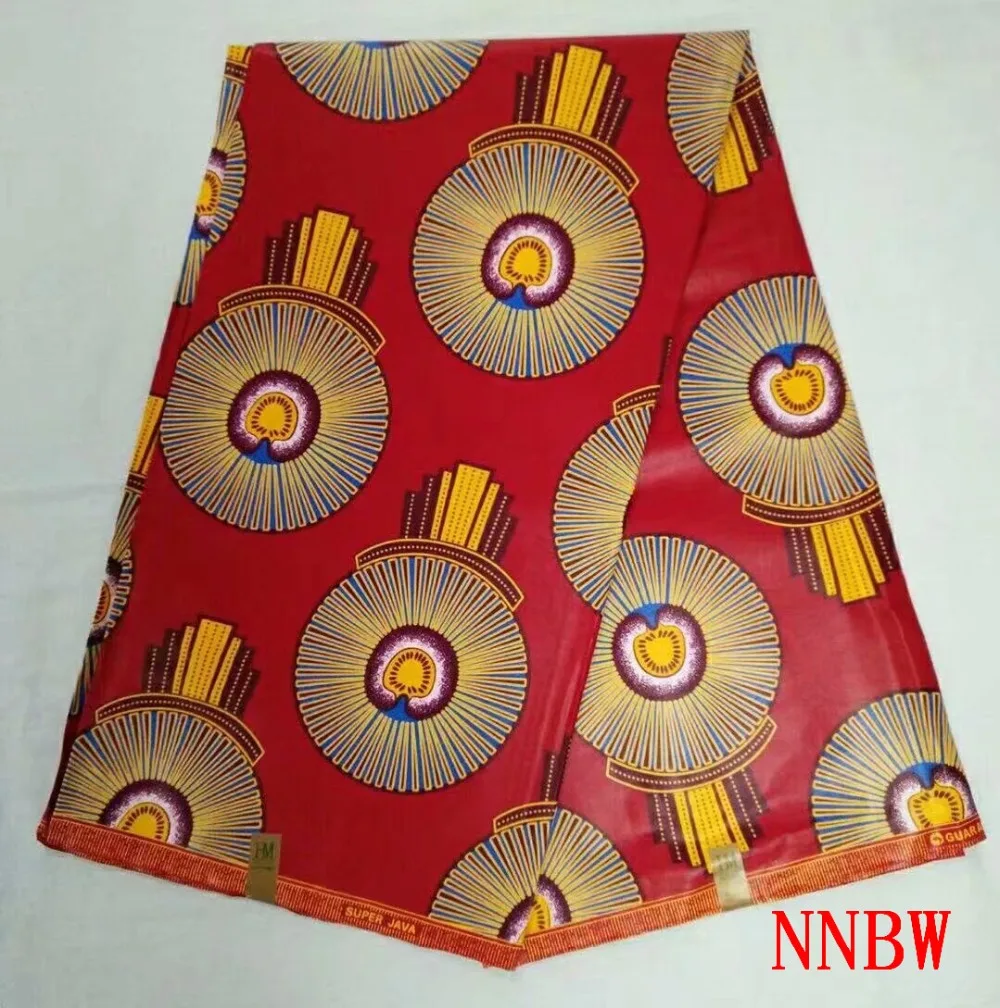 

African Batik Bazin wax african clothing 100% cotton holland printed fabric for Garments