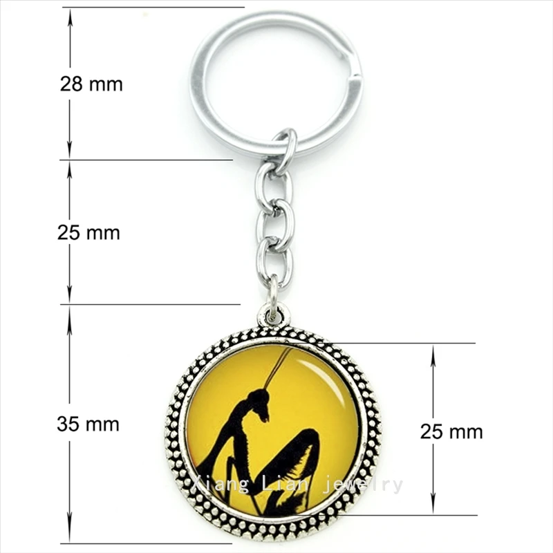 Новинка модный дизайн брелок для ключей с изображением солнца и животных силуэты