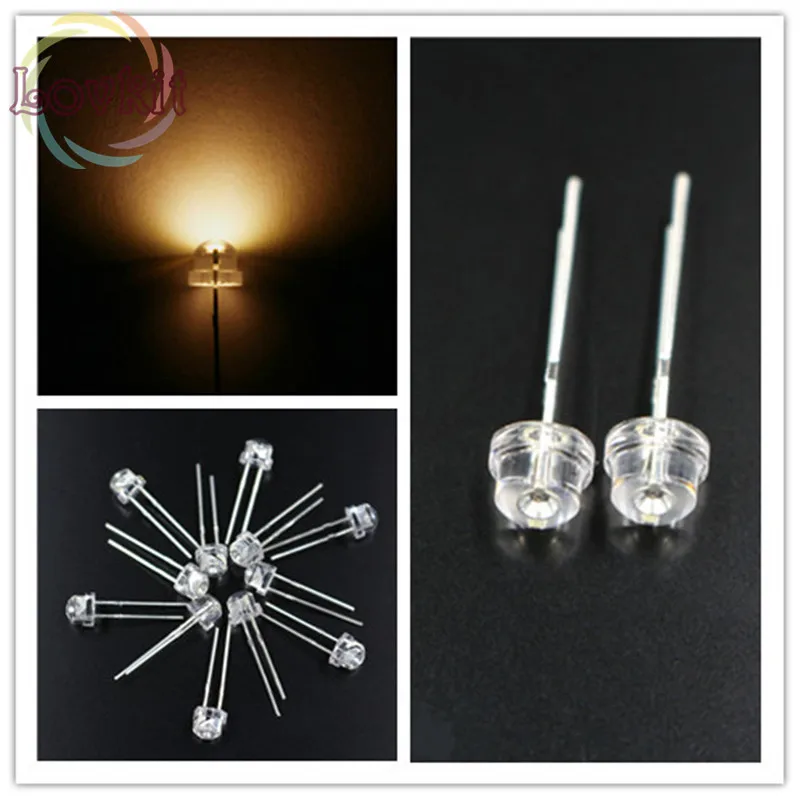 Высокое качество 1000X5 мм соломенная шляпа теплая белая светодиодная Широкий