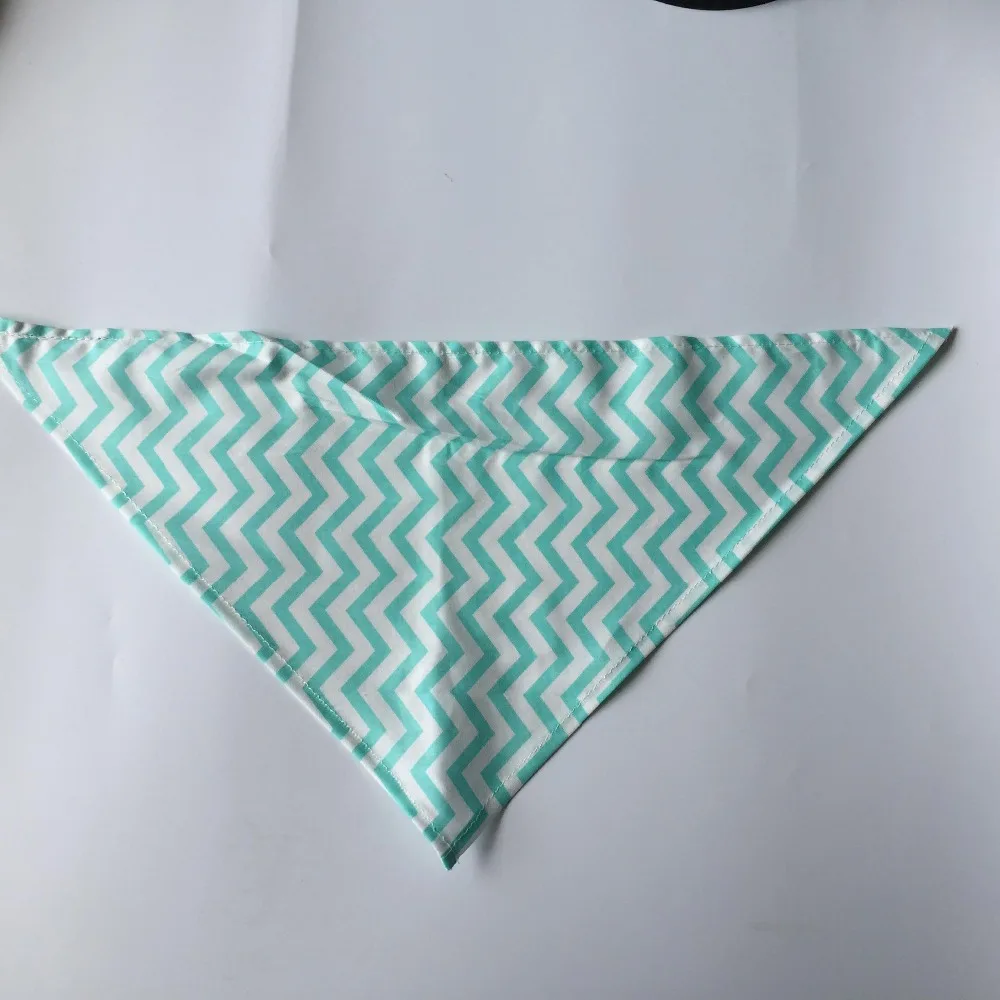 120 шт./лот волнистые хлопковые банданы для собак щенков кошек ошейник шарф