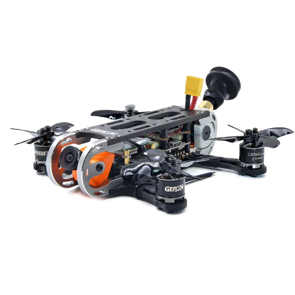 Geprc GEP-CX Cygnet 115 мм 2 дюйма RC FPV гоночный Дрон стабильный F4 20A 48CH RunCam split Mini 2 1080P HD