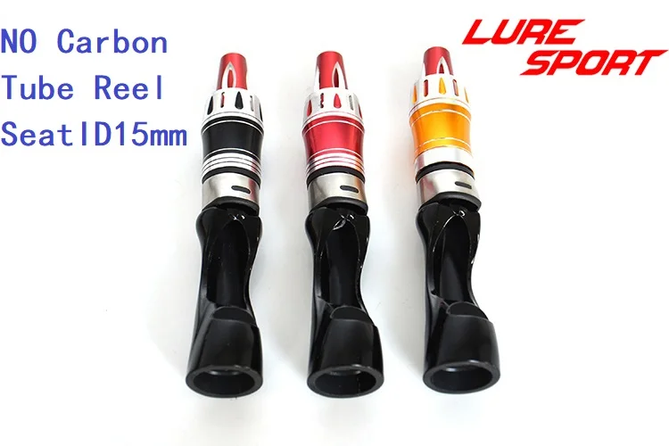 LureSport 2 комплекта XCG катушка сиденье алюминиевый красный колпачок алюминиевая гайка карбоновая трубка катушка седло, штырь строительный компонент ремонт DIY аксессуар