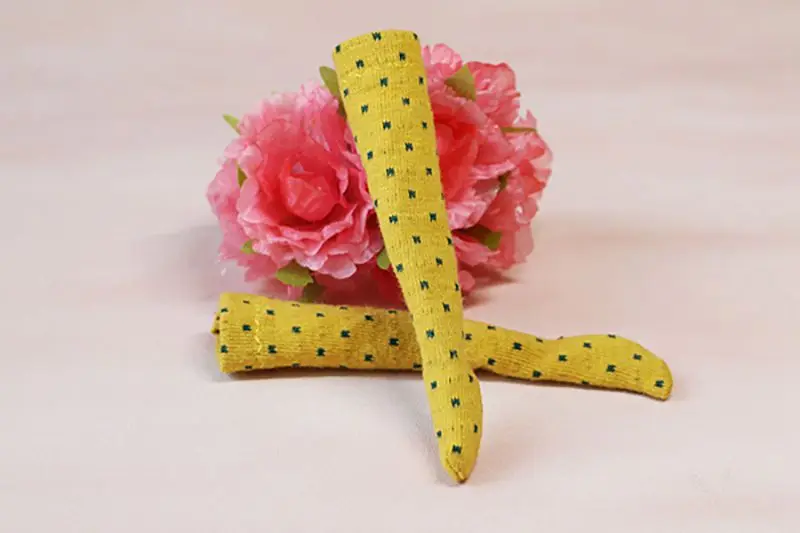1 пара милых носков в горошек Blyth Doll для Barbies, носки для Licca, Azone, Pullip, OB24 аксессуары для кукольной одежды