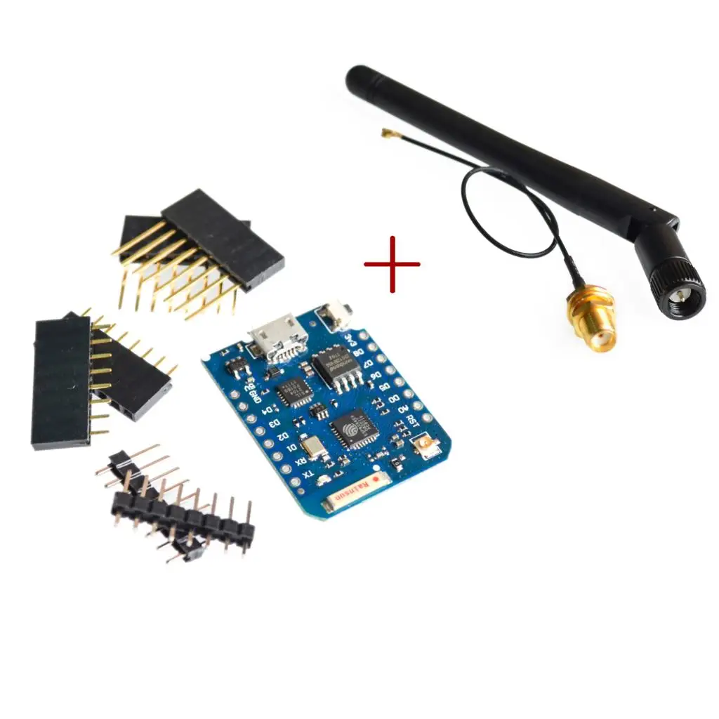 Беспроводная Антенна wemos D1 mini Pro 16 + esp8266|d1 mini|wemos d1 miniwemos |