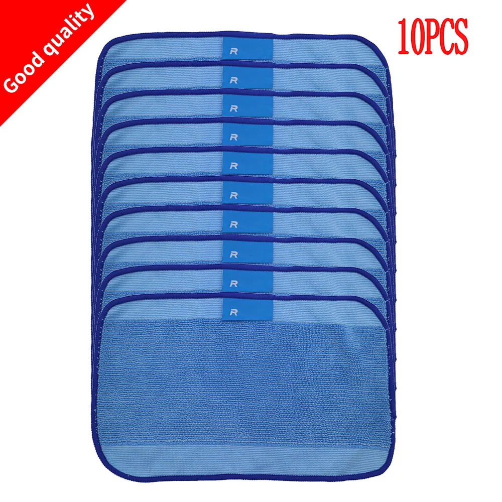 10 шт. тряпки для влажной уборки iRobot Braava 321 380 320 380t mint 5200C 5200 4200 4205|Запчасти пылесоса|