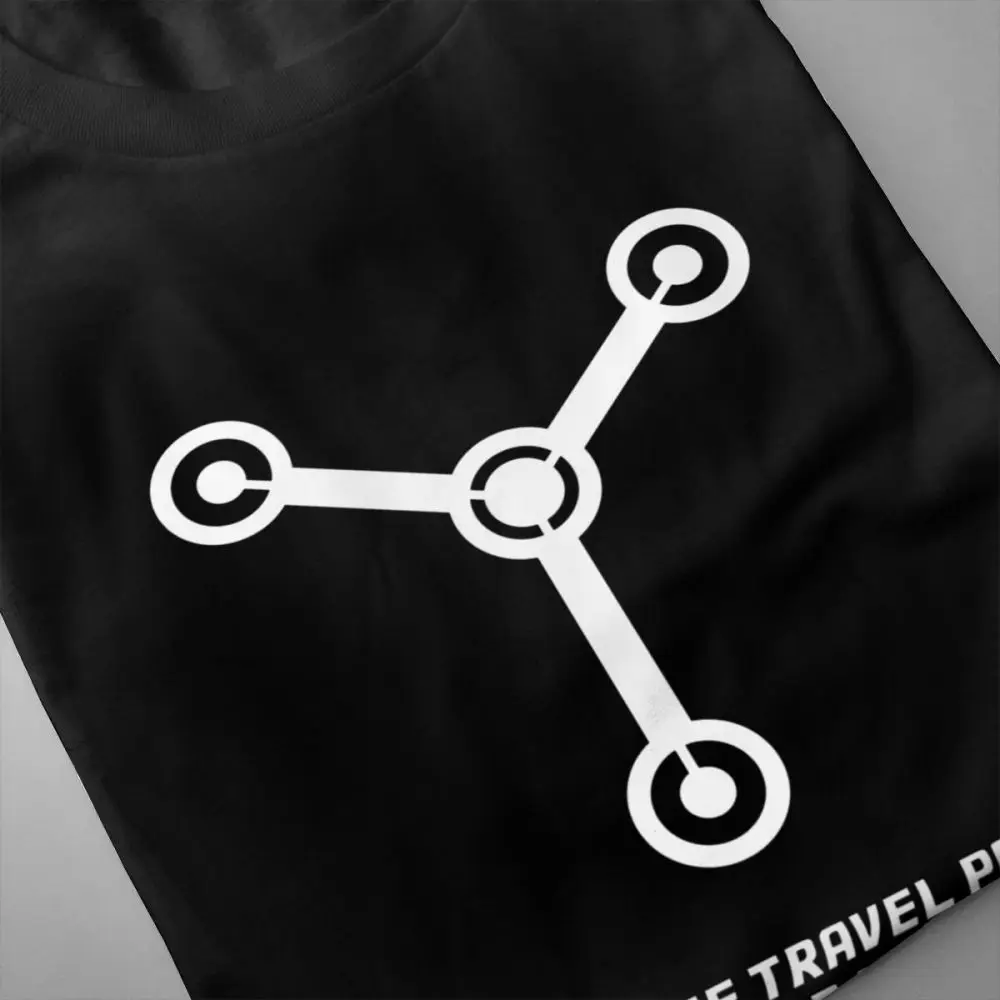 Movies 1980s Back To The Future Delorean Top Tees New Custom Male Funny Summer Pure Cotton T Shirt For Man | Мужская одежда
