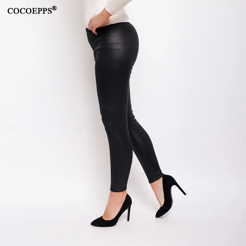 Женские брюки карандаш из ПУ кожи большие размеры 4XL 5XL|leggings 4xl|female pantswomen pencil pants |